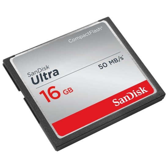 16GB SanDisk Ultra CompactFlash Card Image 16GB SanDisk Ultra CompactFlash Card Image