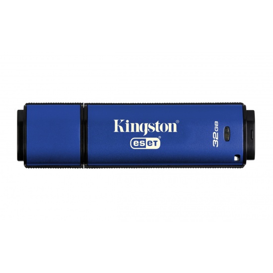 32GB Kingston Encrypted Secure USB Drive 3.0 Anti-Virus DataTravel DTVP30AV/32GB 