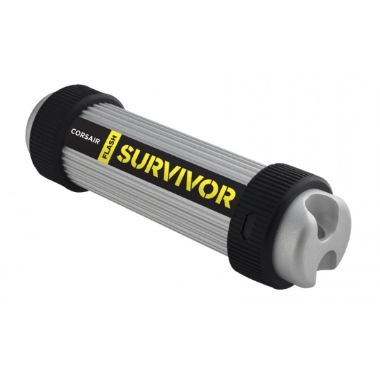 256GB Corsair Flash Survivor USB 3.0 Flash Drive - Black/Grey Image