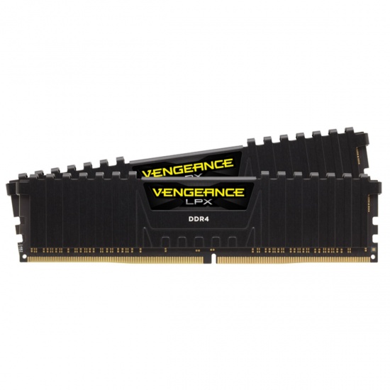 16GB Corsair Vengeance LPX DDR4 4600MHz PC4-36800 CL19 Dual Channel Kit (2x 8GB) Black Image