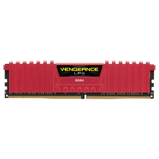 4GB Corsair Vengeance LPX DDR4 2400MHz PC4-19200 CL14 Memory Module - Red Image