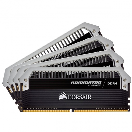 32GB Corsair Dominator Platinum DDR4 3200MHz PC4-25600 CL16 Quad Channel Kit (4x 8GB) Image