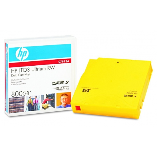 HP LTO Ultrium-3 1TB RW Data Cartridge Tape Image