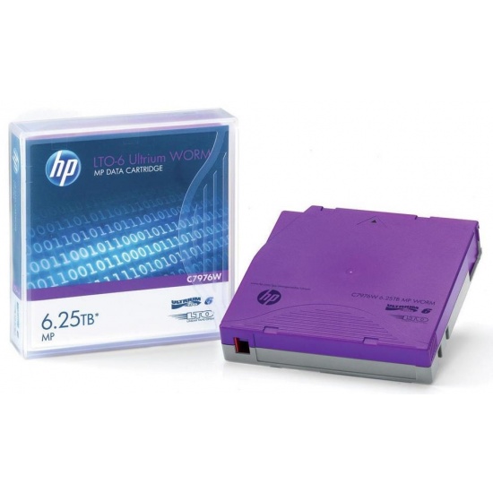 HP LTO Ultrium-6 6.25TB RW Data Cartridge Tape - Custom Labeled - 20 Pack Image
