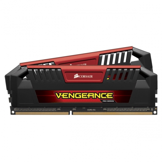 8GB Corsair Vengeance Pro Series DDR3 1600MHz PC3-12800 CL9 Dual Channel Kit (2x 4GB) Red Image
