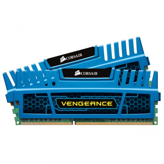 8GB Corsair Vengeance DDR3 1600MHz PC3-12800 CL9 Dual Channel Kit (2x 4GB) Blue Image