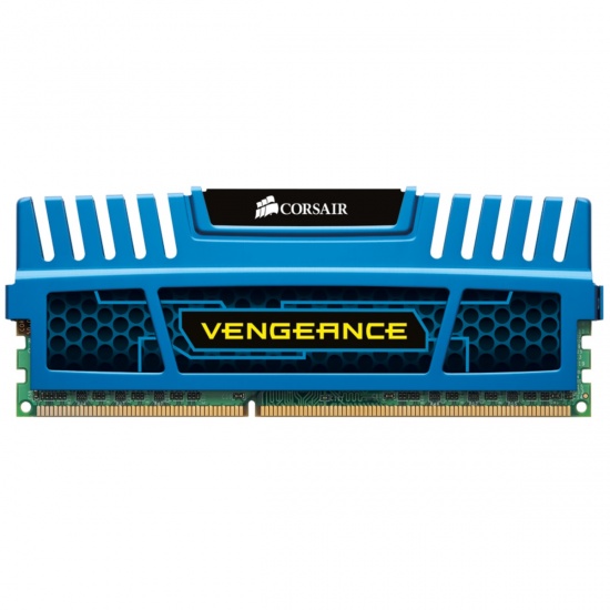 8GB Corsair Vengeance DDR3 1600MHz PC3-12800 CL10 Memory Module - Blue Image