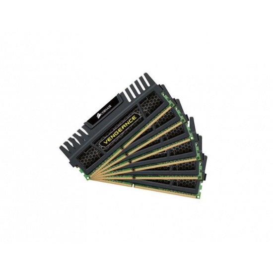 24GB Corsair Vengeance DDR3 1600MHz PC3-12800 CL9 Sextuple Channel Kit (6x 4GB) Image