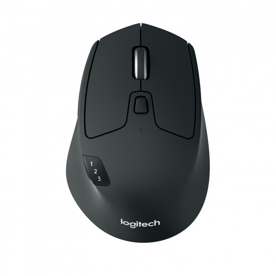 Logitech M720 Triathlon Wireless Bluetooth Mouse - Black Image