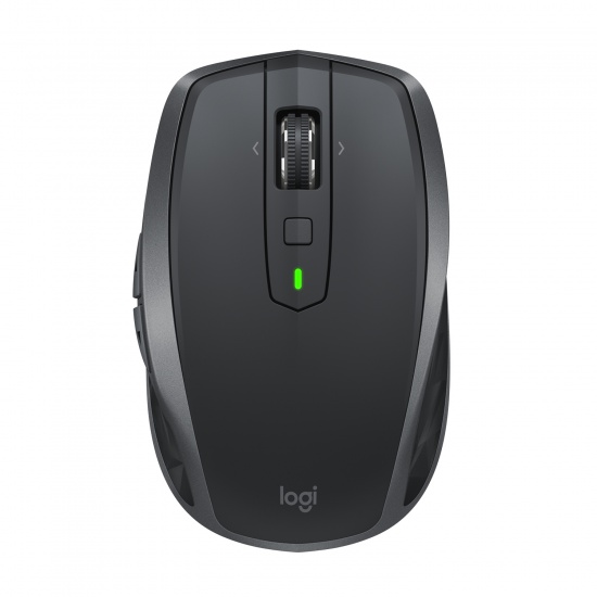 Logitech MX Anywhere 2S Wireless Bluetooth Mouse - Black Image