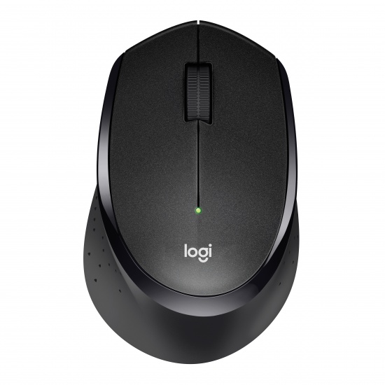 Logitech M330 Silent Plus Wireless Mouse - Black Image