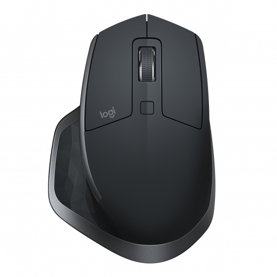 Logitech MX Master 2S Wireless Bluetooth Mouse - Black Image