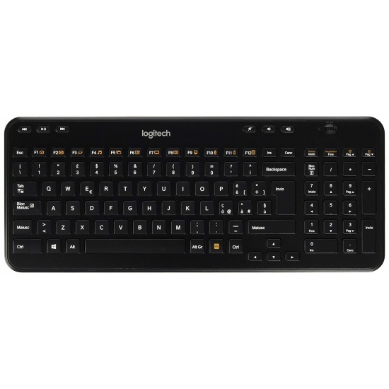 Logitech K360 Wireless Keyboard - Italian Layout Image