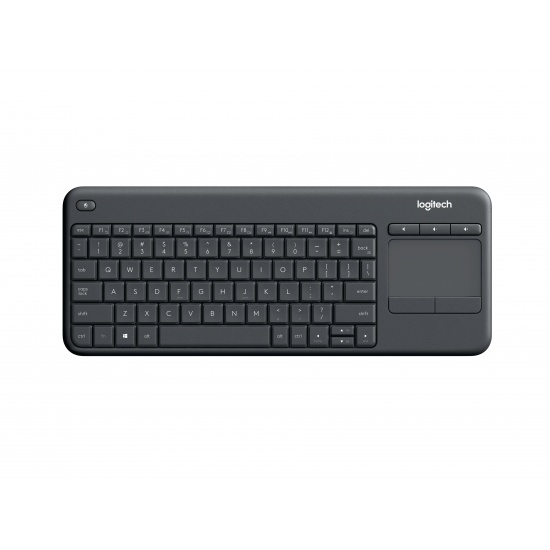 Logitech K400 Plus Wireless Touch Keyboard - French Layout - Grey Image