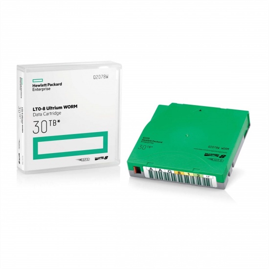 HP LTO Ultrium-8 30TB RW Data Cartridge Tape - Custom Labeled - 20 Pack Image