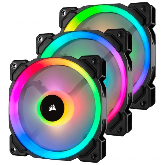 Corsair LL120 PWM RGB 120mm Computer Case Fans - Triple Pack Image