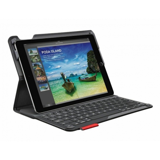 Logitech Type+ Wireless Bluetooth Keyboard Combo Case for iPad Air 2 US Layout Image