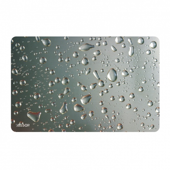 Allsop Widescreen Mouse Pad - Metallic Raindrops Image