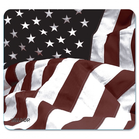 Allsop NatureSmart American Flag Mouse Pad Image