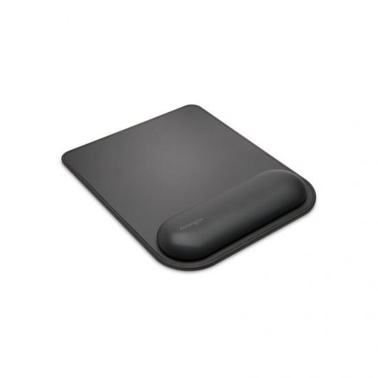 Kensington ErgoSoft Mouse Pad w/Wrist Rest - Black Image