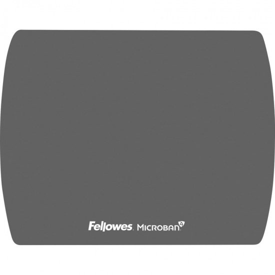 Fellowes Microban Ultra Thin Mouse Pad - Grey Image