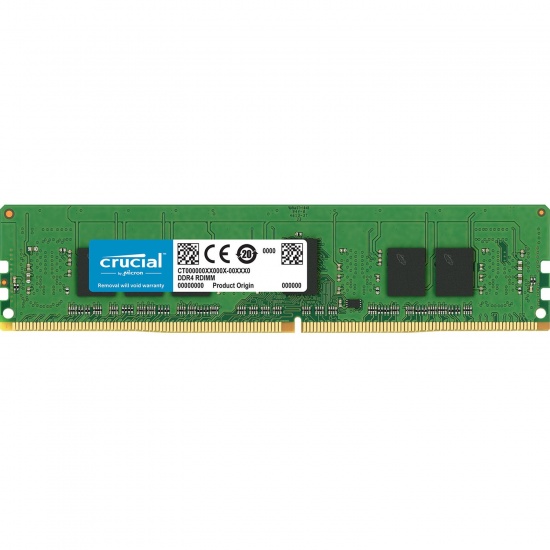 4GB Crucial DDR4 2666MHz CL19 ECC Memory Module Image