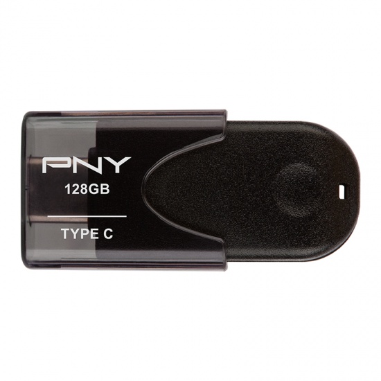 128GB PNY Elite USB 3.1 Type-C Flash Drive - Black Image