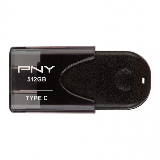 512GB PNY Elite USB 3.1 Type-C Flash Drive - Black Image