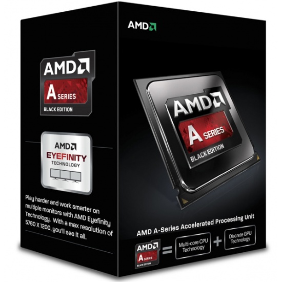 AMD A10-6800K Quad-Core A10-Series Black Edition Accelerated Processor w/Radeon HD 8670D Graphics Image