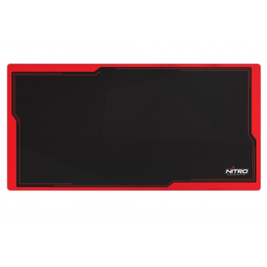 Nitro Concepts DM16 Mouse Pad - Black, Red Image