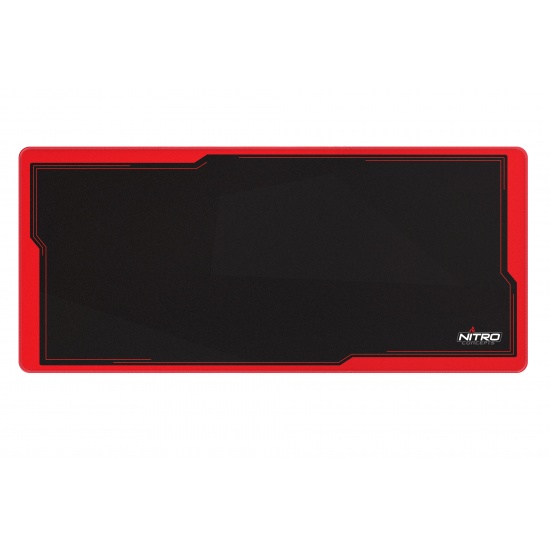 Nitro Concepts DM9 Mouse Pad - Black, Red Image
