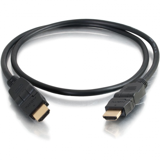 C2G 6.6ft High Speed HDMI Type-A Cable w/Ethernet and Rotating Connectors Image