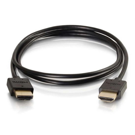 C2G 3ft Ultra Flexible High Speed HDMI Type-A Cable w/Low Profile Connectors Image