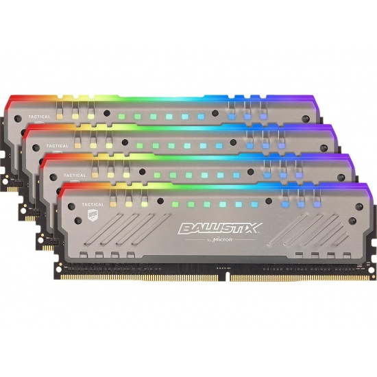 32GB Crucial Ballistix Tactical Tracer DDR4 RGB 3200MHz CL16 Quad Channel Kit (4x 8GB) Image