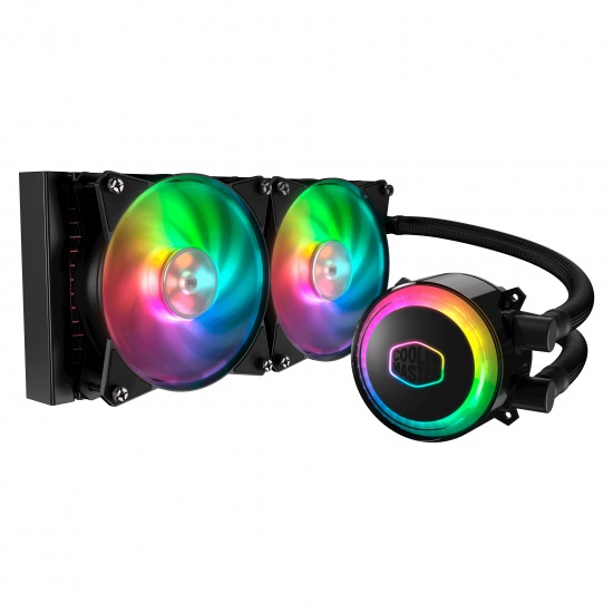 Cooler Master MasterLiquid ML240R RGB 120mm Liquid CPU Cooler w/Controller Image