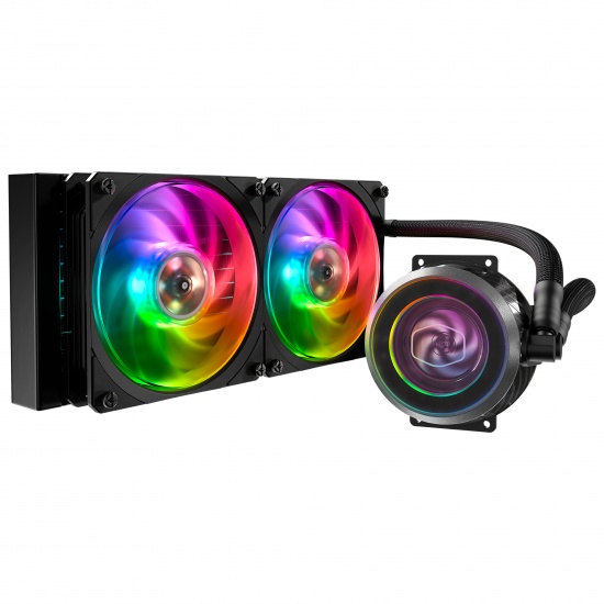 Cooler Master MasterLiquid ML240P Mirage RGB 120mm Liquid CPU Cooler Image Cooler Master MasterLiquid ML240P Mirage RGB 120mm Liquid CPU Cooler Image