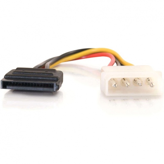 C2G 0.5ft SATA to Molex (LP4) Power Adapter Cable Image
