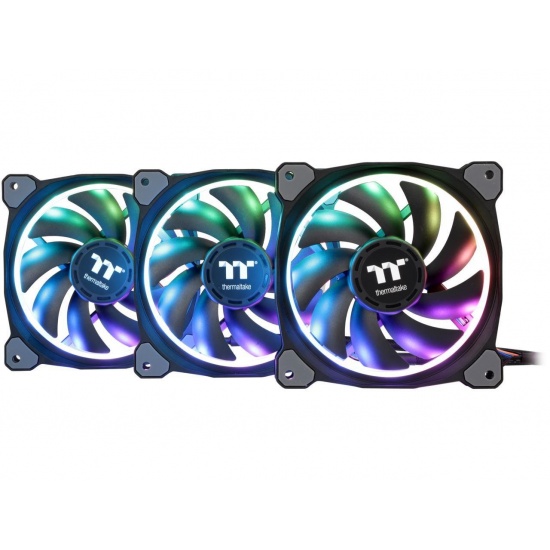 Thermaltake Riing Plus 12 RGB 120mm Computer Case Fans - Triple Pack Image