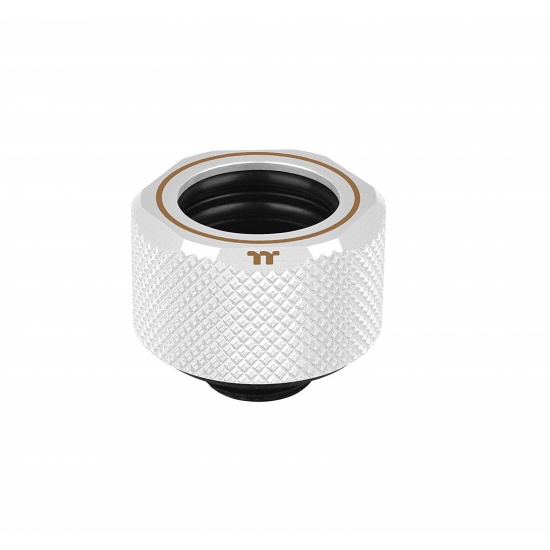 Thermaltake Pacific C-PRO G1/4 16mm OD PETG Cooling Fitting - White Image