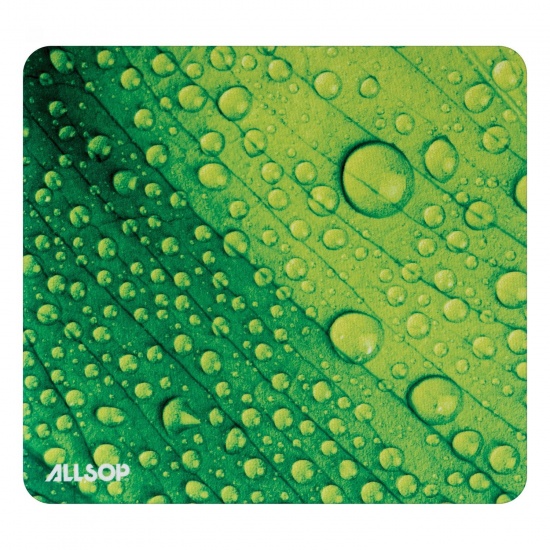 Allsop NatureSmart Leaf Raindrop Mouse Pad Image