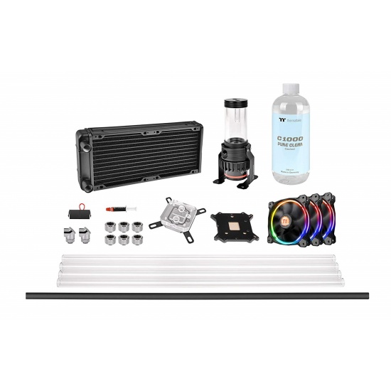 Thermaltake Pacific M240 D5 RGB Hard Tube Liquid Cooling Kit Image