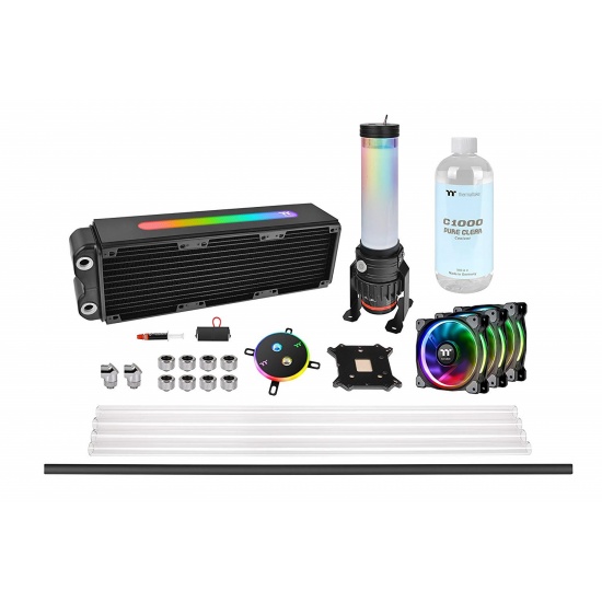 Thermaltake Pacific M360 D5 Plus RGB Hard Tube Liquid Cooling Kit Image