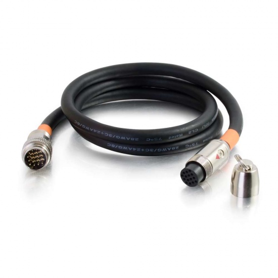 C2G 3ft Multi-Format In-Wall CMG-Rated RapidRun Cable Image