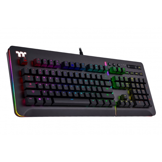 Thermaltake Level 20 RGB Wired Gaming Keyboard - US English Layout - Razer Green Image