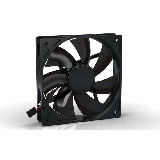 Noiseblocker Black Silent Pro PL-2 120mm Computer Case Fan Image