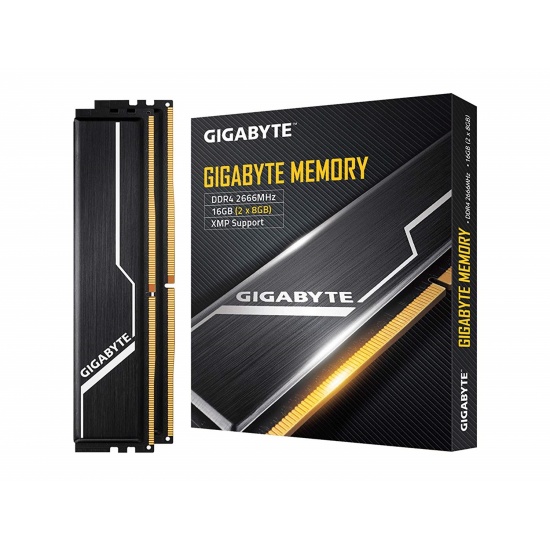16GB Gigabyte Classic Black DDR4 2666MHz CL16 Dual Channel Kit (2x 8GB) Image