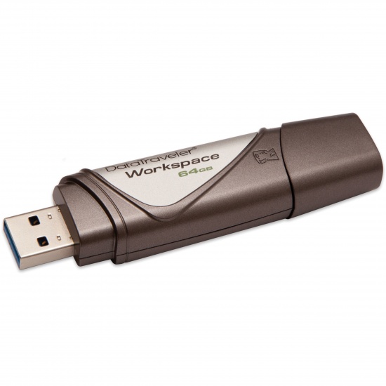 64GB Kingston DataTraveler Workspace USB 3.0 Flash Drive Image
