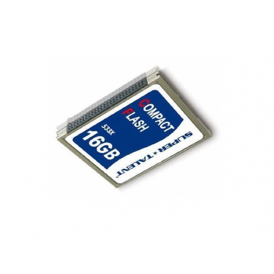 16GB Super Talent High-Speed CompactFlash Memory Card Image