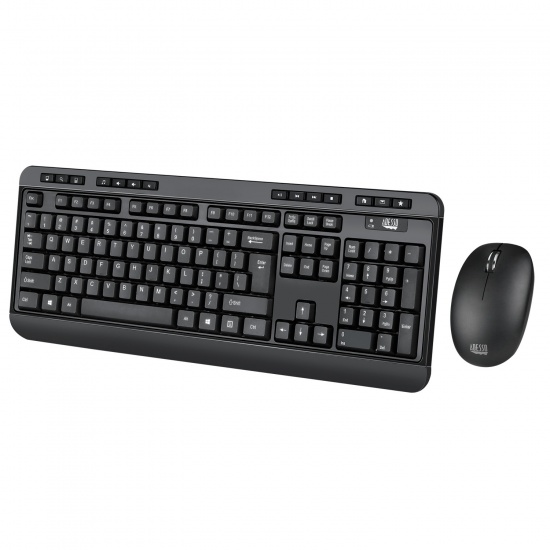 Adesso Easy Touch Wireless Optical Mouse and Keyboard Combo - US English Layout Image