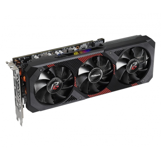 AsRock Radeon RX 5600 XT Phantom Gaming D3 OC ARGB Triple Fan Graphics Card - 6 GB Image